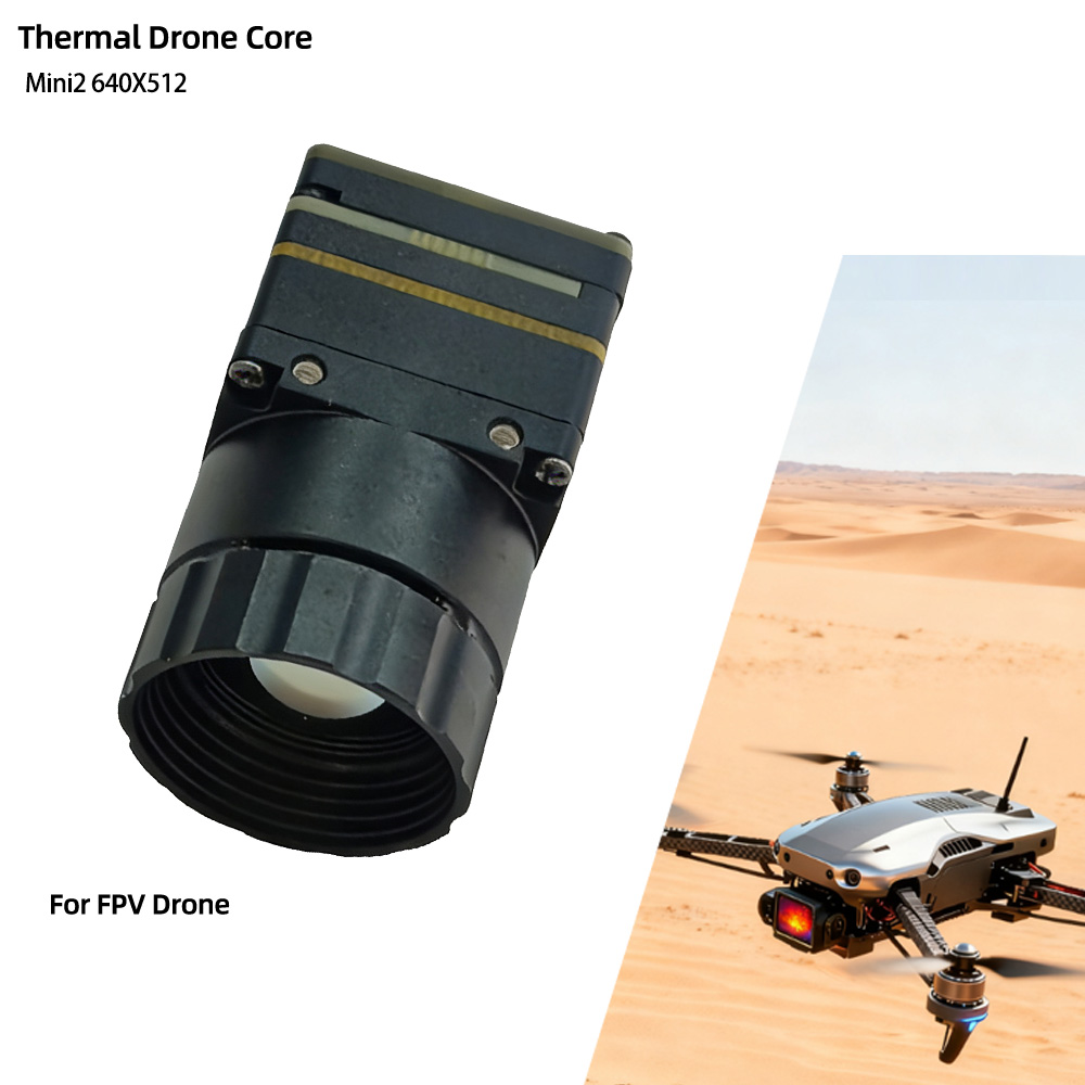 Drone Camera Thermal - Kamera Pencitraan Termal Analog FPV Drone