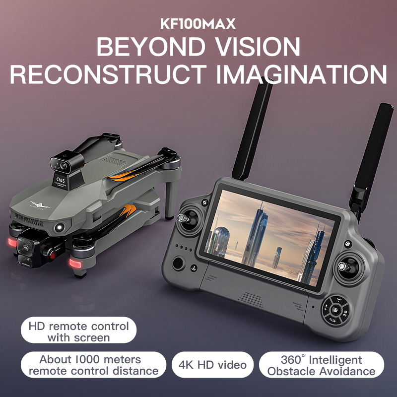 KF100 MAX Drone GPS Kamera 4K  - Drone Camera 4K ulasan dan harga