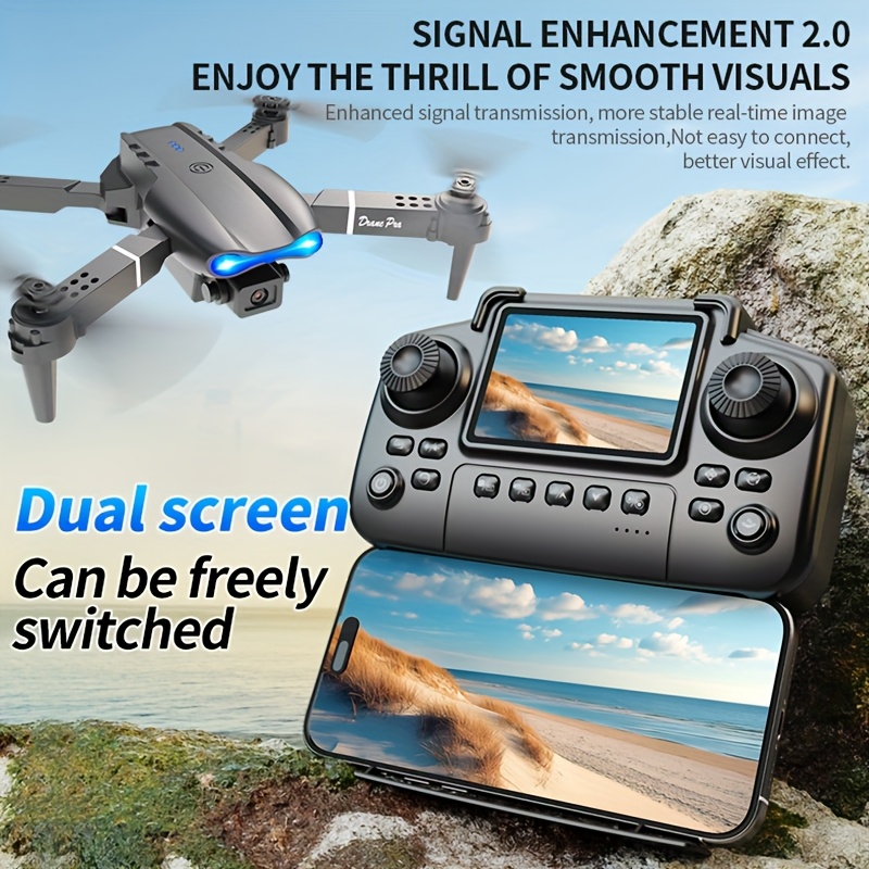 Drone Lipat E99 PRO MAX yang D - Drone Camera 4K ulasan dan harga