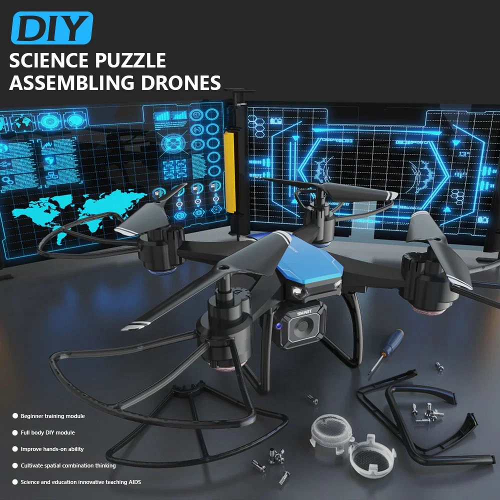 JJRC H108 DIY Drone Mini Perak - Drone Camera Hd ulasan dan harga